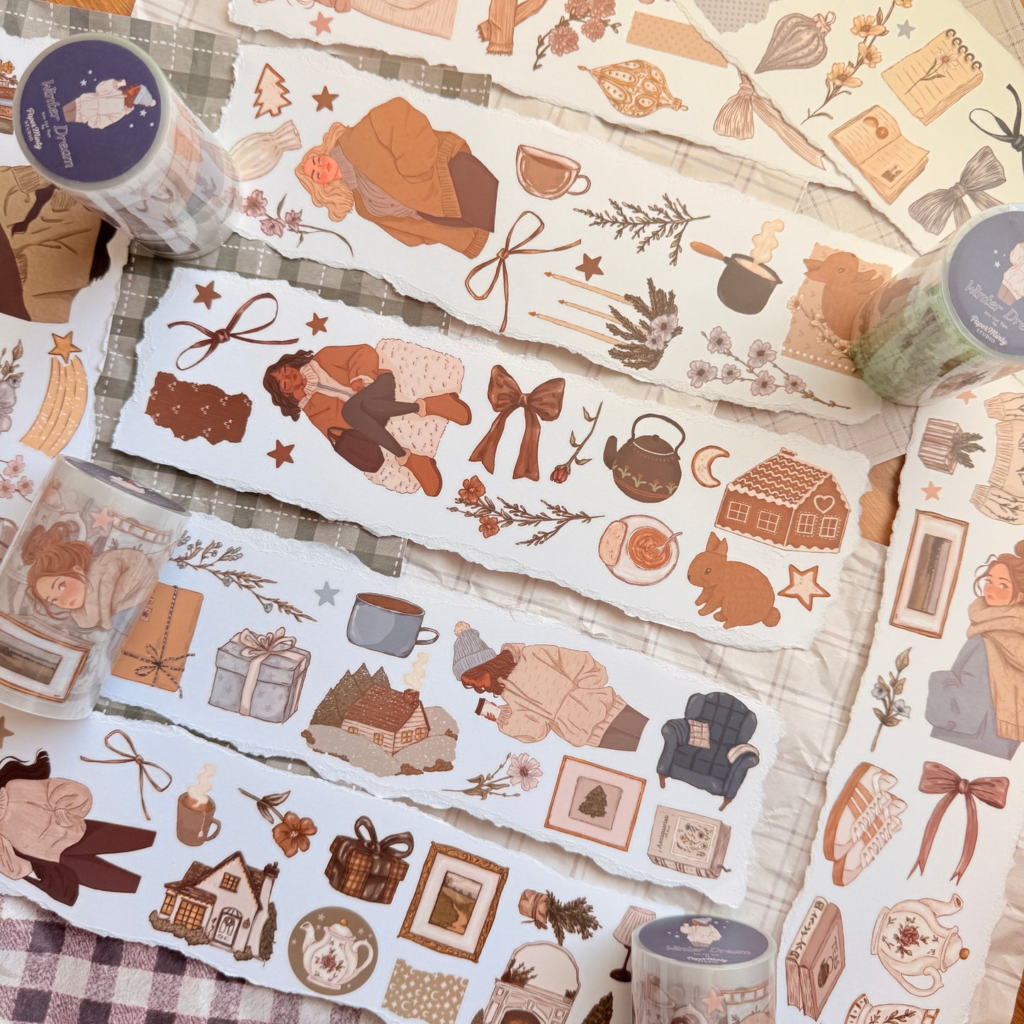 *Restock* Winter Dream Kiss Cut Tape