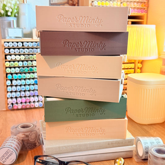 Paper Minty Studio Washi Box | Cozy Desk Organizer