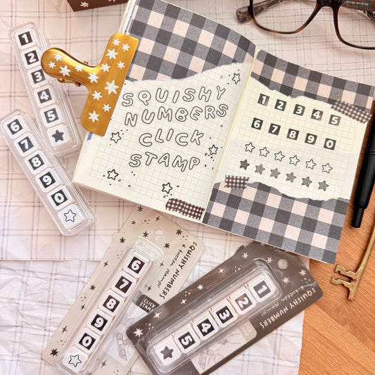 Click Stamp Squishy Numbers Bundle