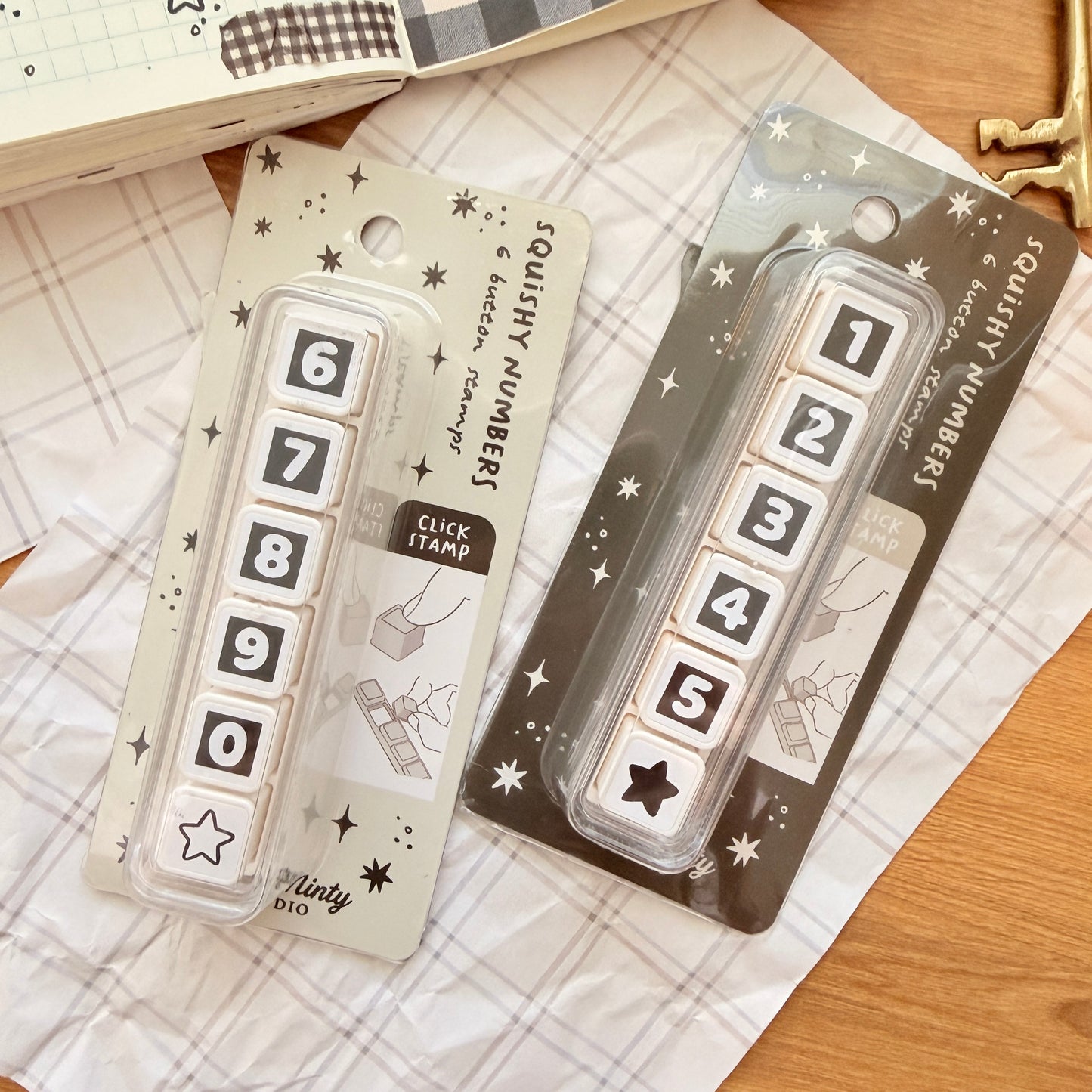 Click Stamp Squishy Numbers Bundle