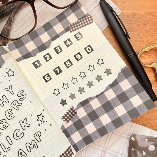 Click Stamp Squishy Numbers Bundle