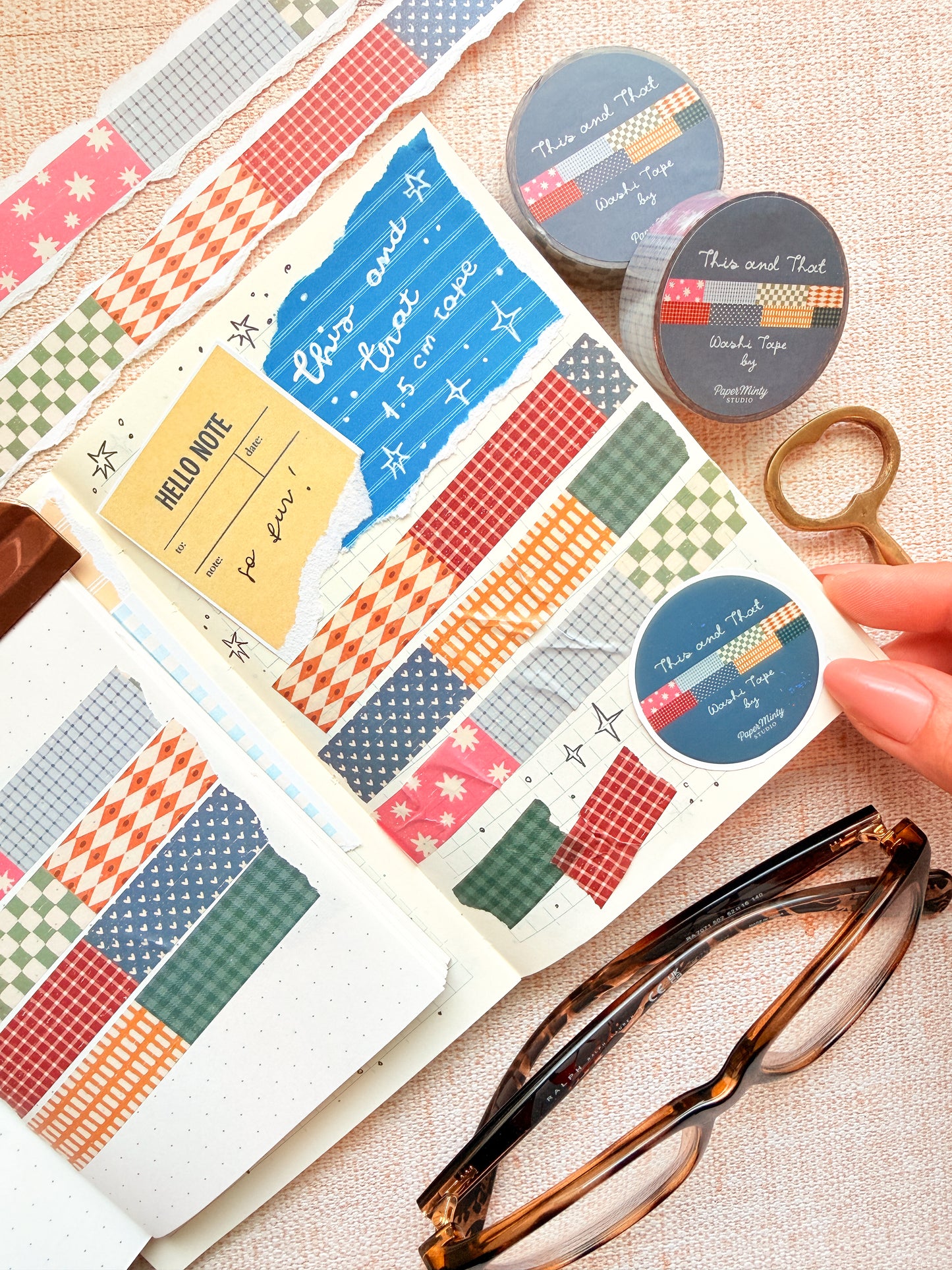 This and That 1.5cm Washi