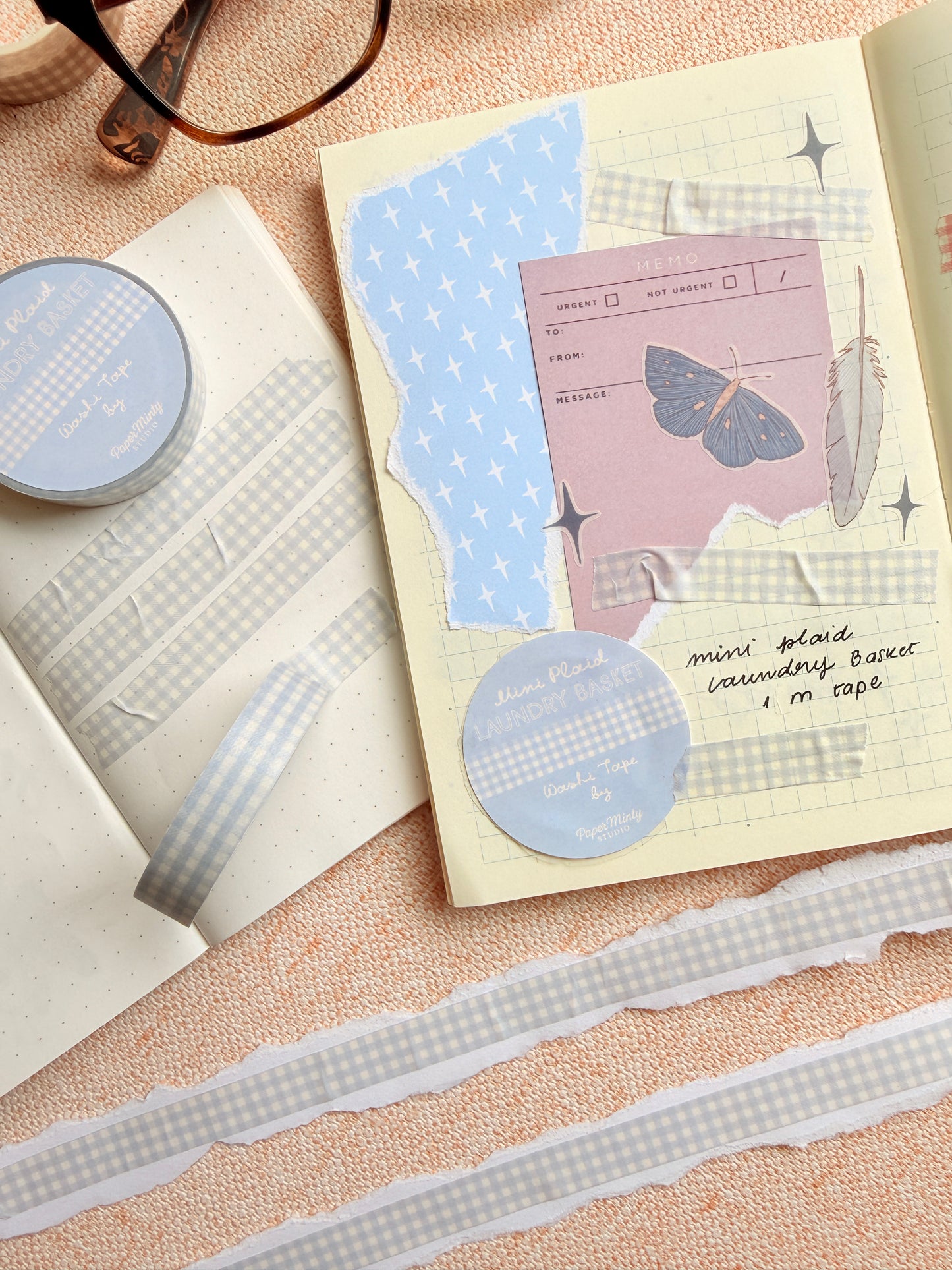 Mini Plaid Washi Bundle