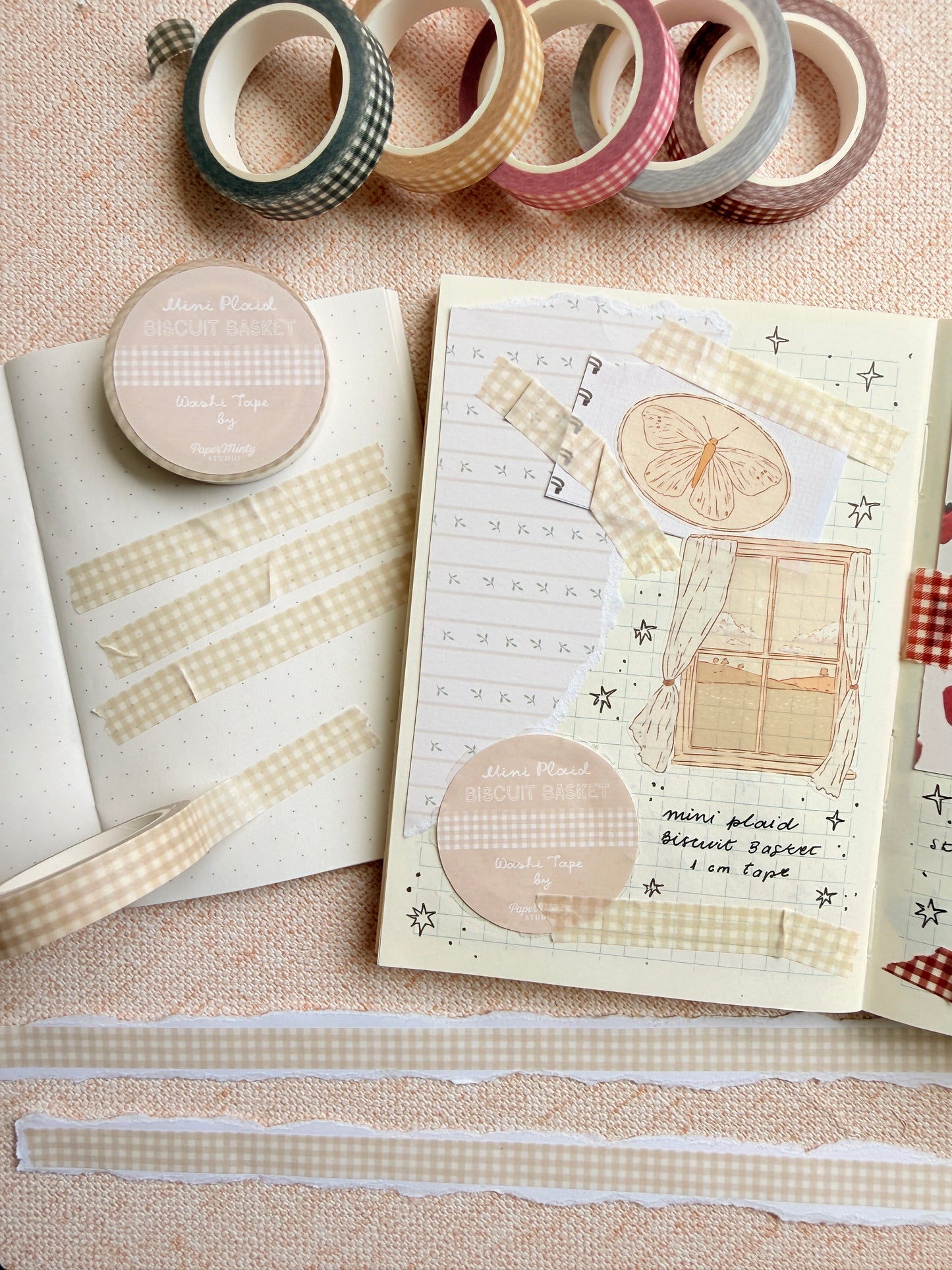 Mini Plaid Washi Bundle
