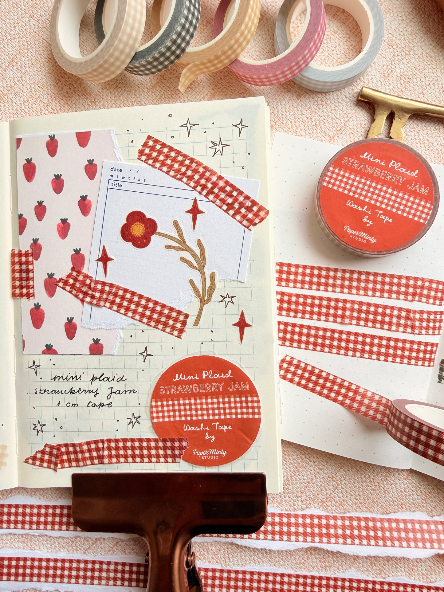 Mini Plaid Washi Bundle
