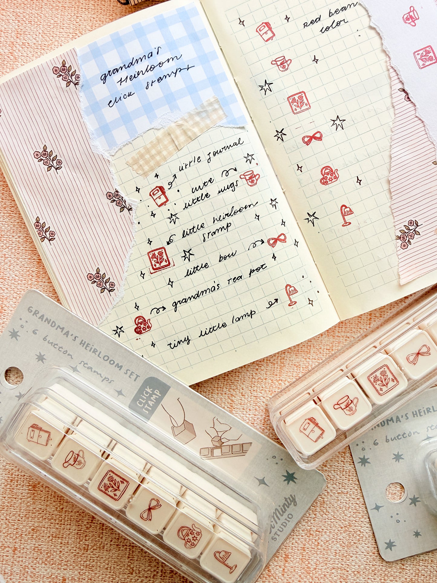 Click Stamp Grandma's Heirloom