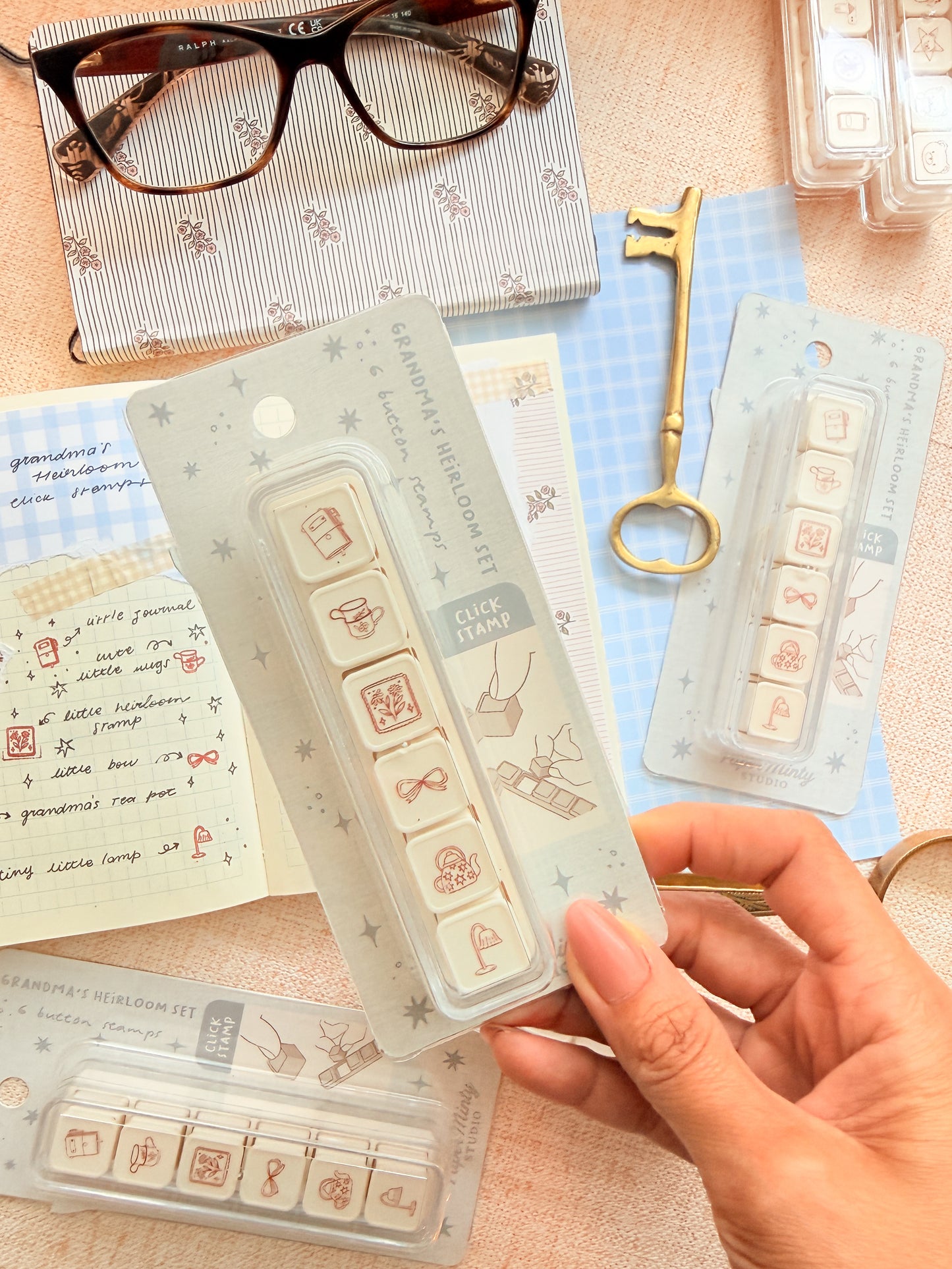 Click Stamp Grandma's Heirloom