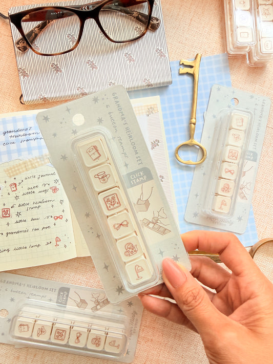 Click Stamp Grandma's Heirloom