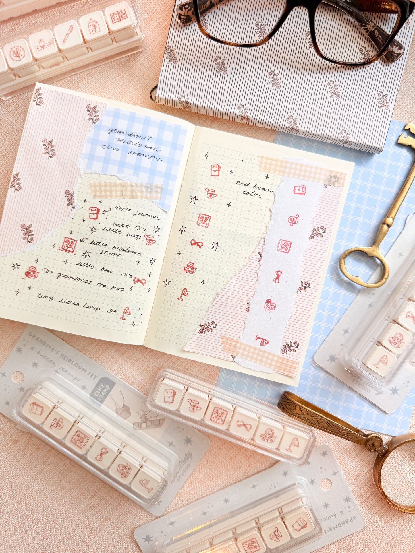 Click Stamp Grandma's Heirloom
