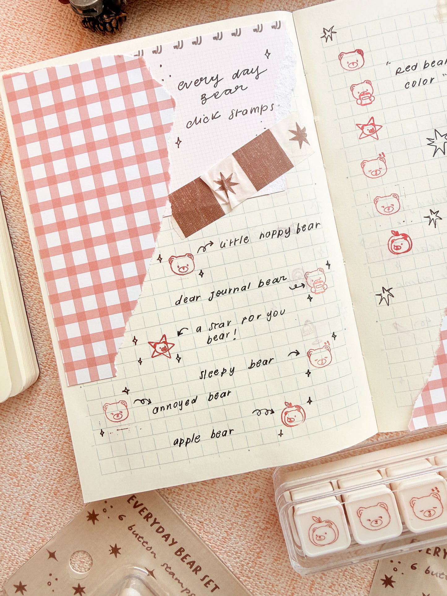 Click Stamp Every Day Bear