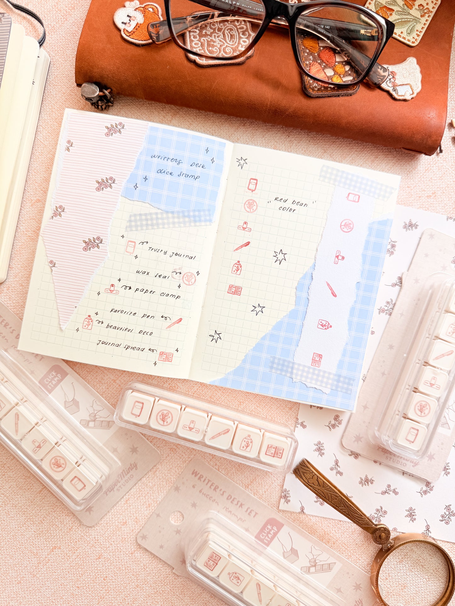 Click Stamp Writer's Desk