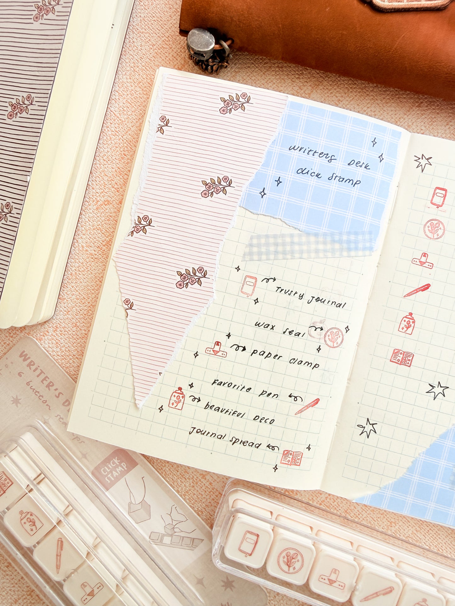 Click Stamp Writer's Desk