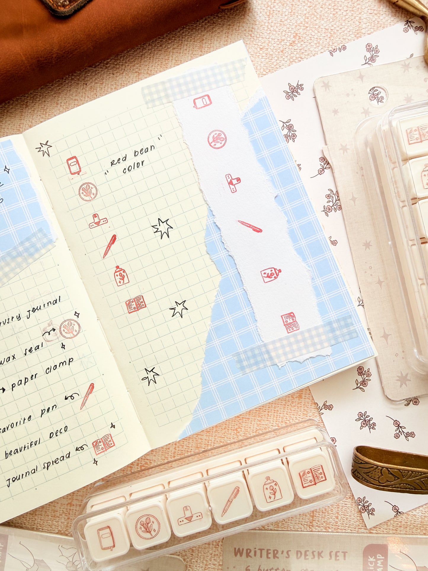 Click Stamp Writer's Desk