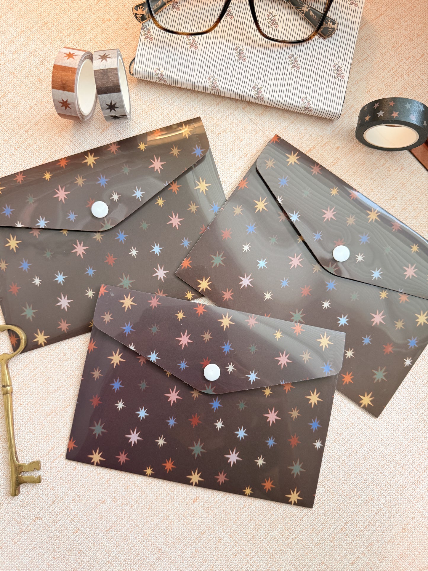 Galaxy Snap Pouch