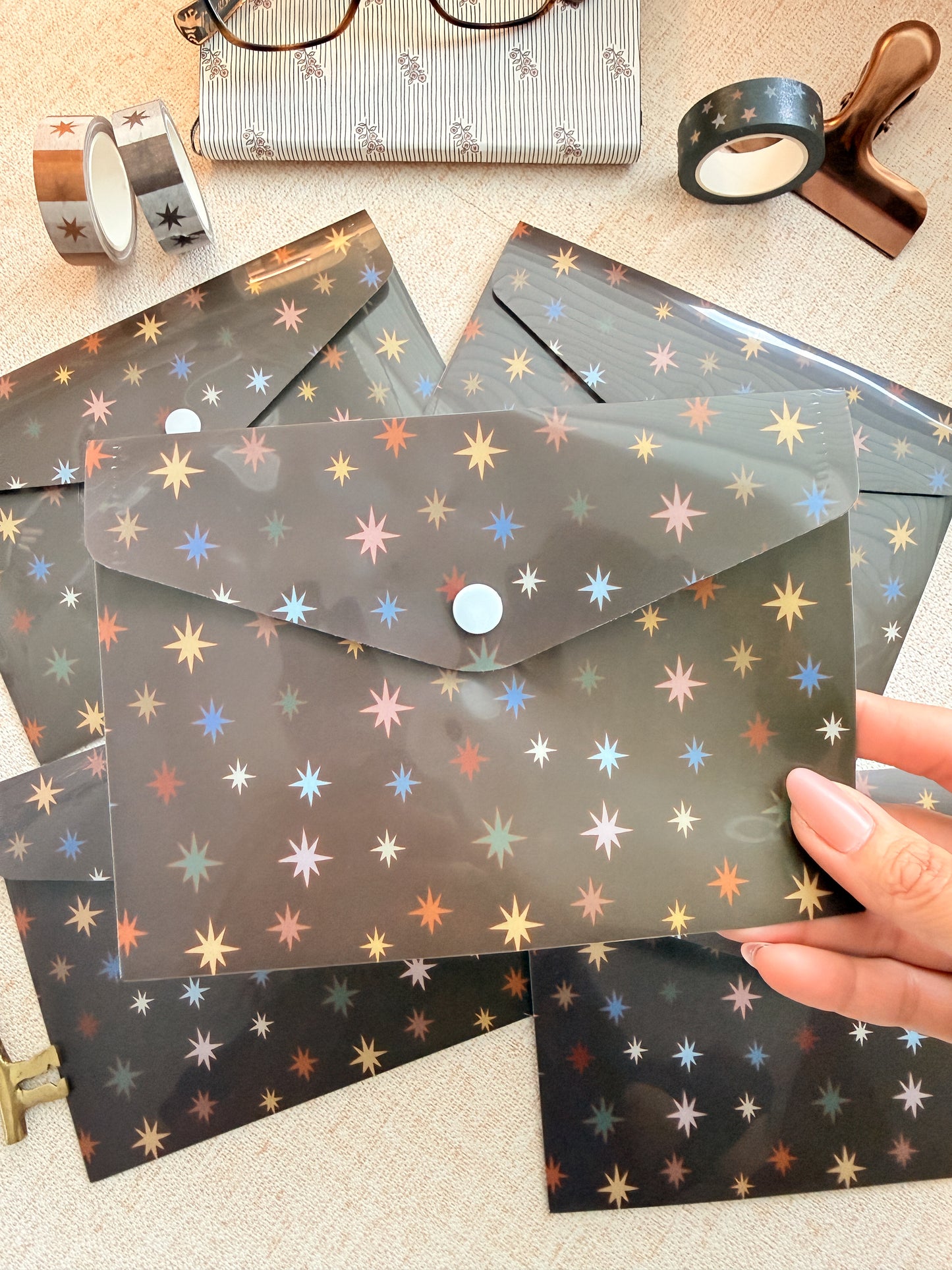 Galaxy Snap Pouch