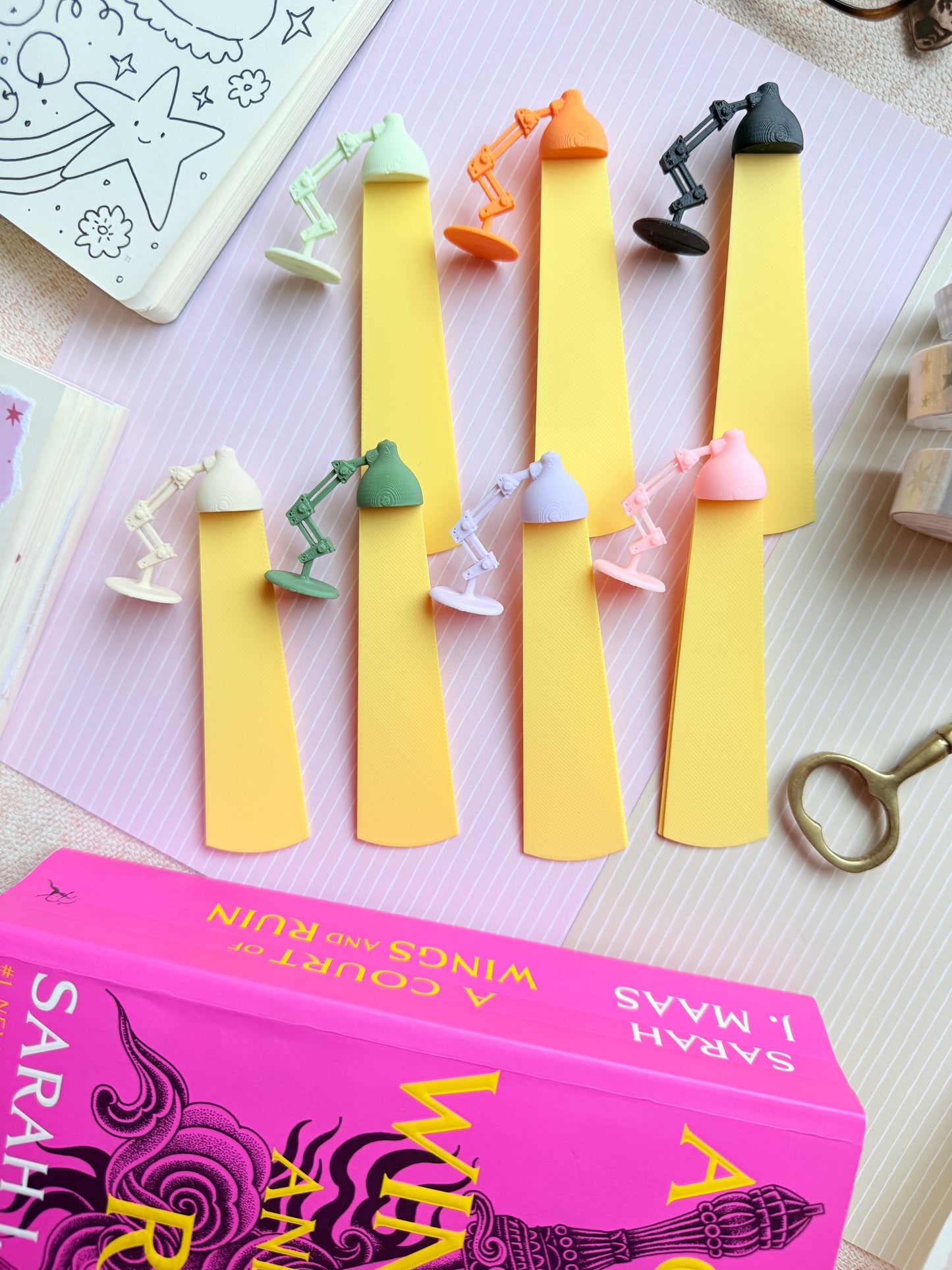 The Miniature Desk Lamp Bookmark