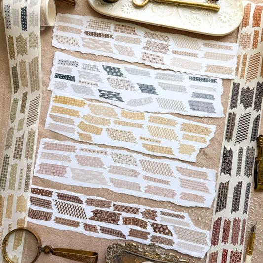 Ripped Washi Kiss Cut Tape