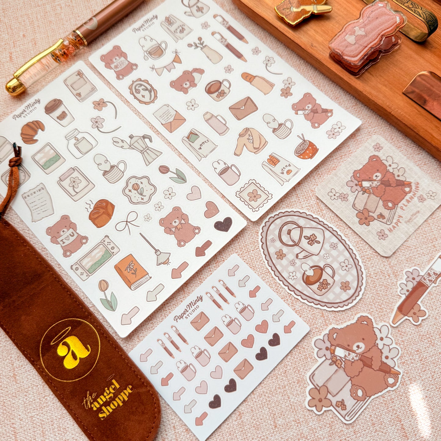 Paper Minty Studio Collab Kit (Just Stickers - NO PEN)