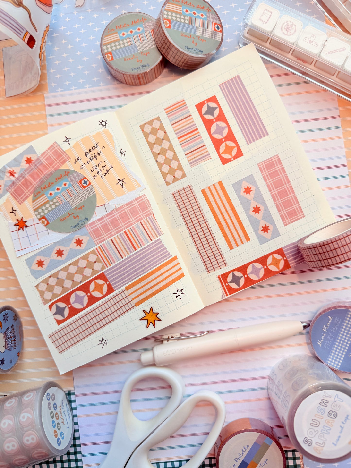 Les Petits Motifs 1.5cm Washi Tape