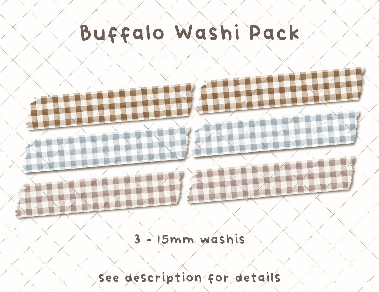 Buffalo Washi Pack