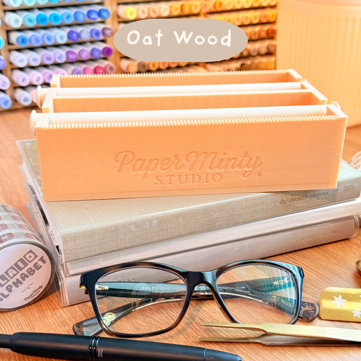 Paper Minty Studio Washi Box | Cozy Desk Organizer