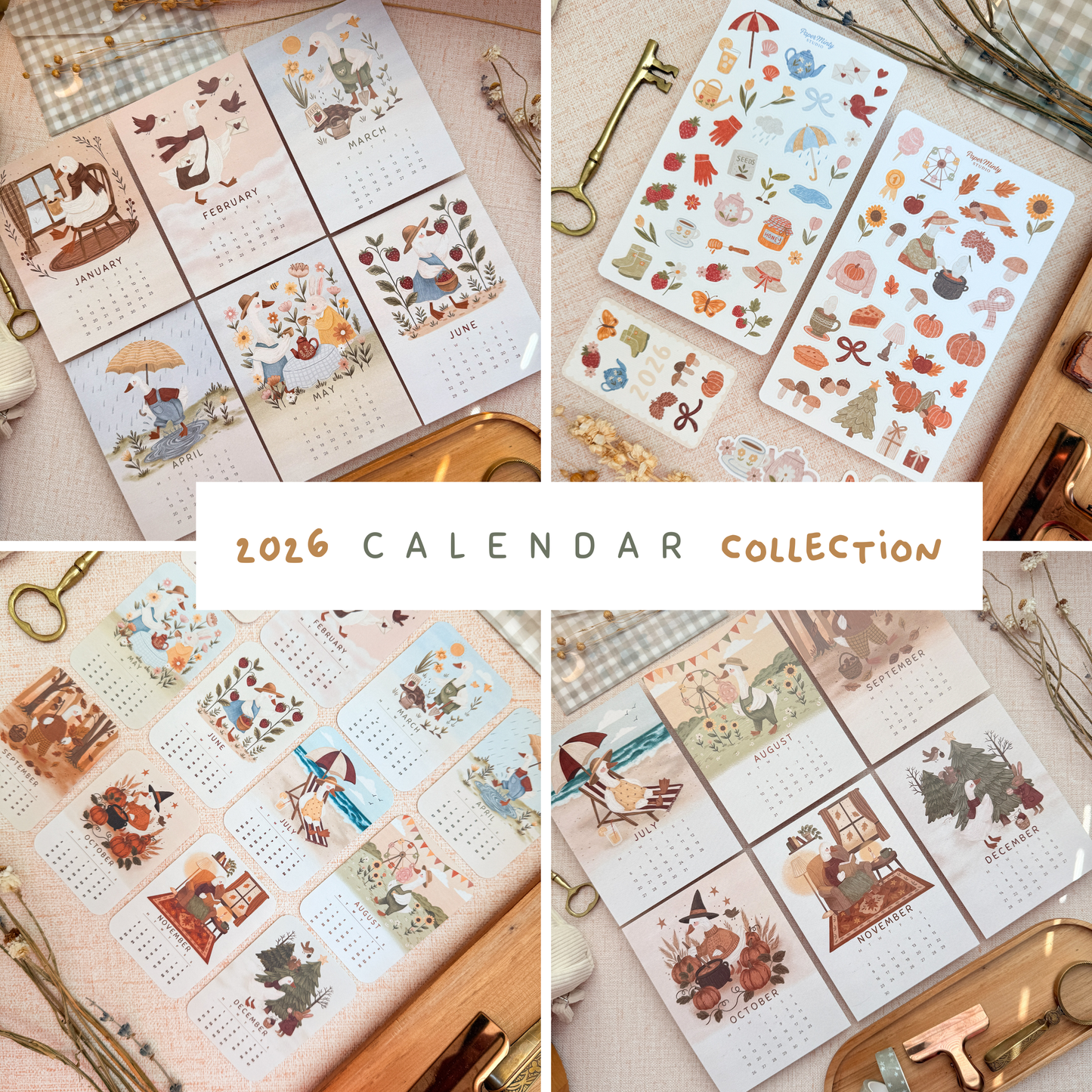 2026 Calendar Collection Set