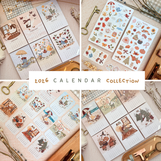 2026 Calendar Collection Set