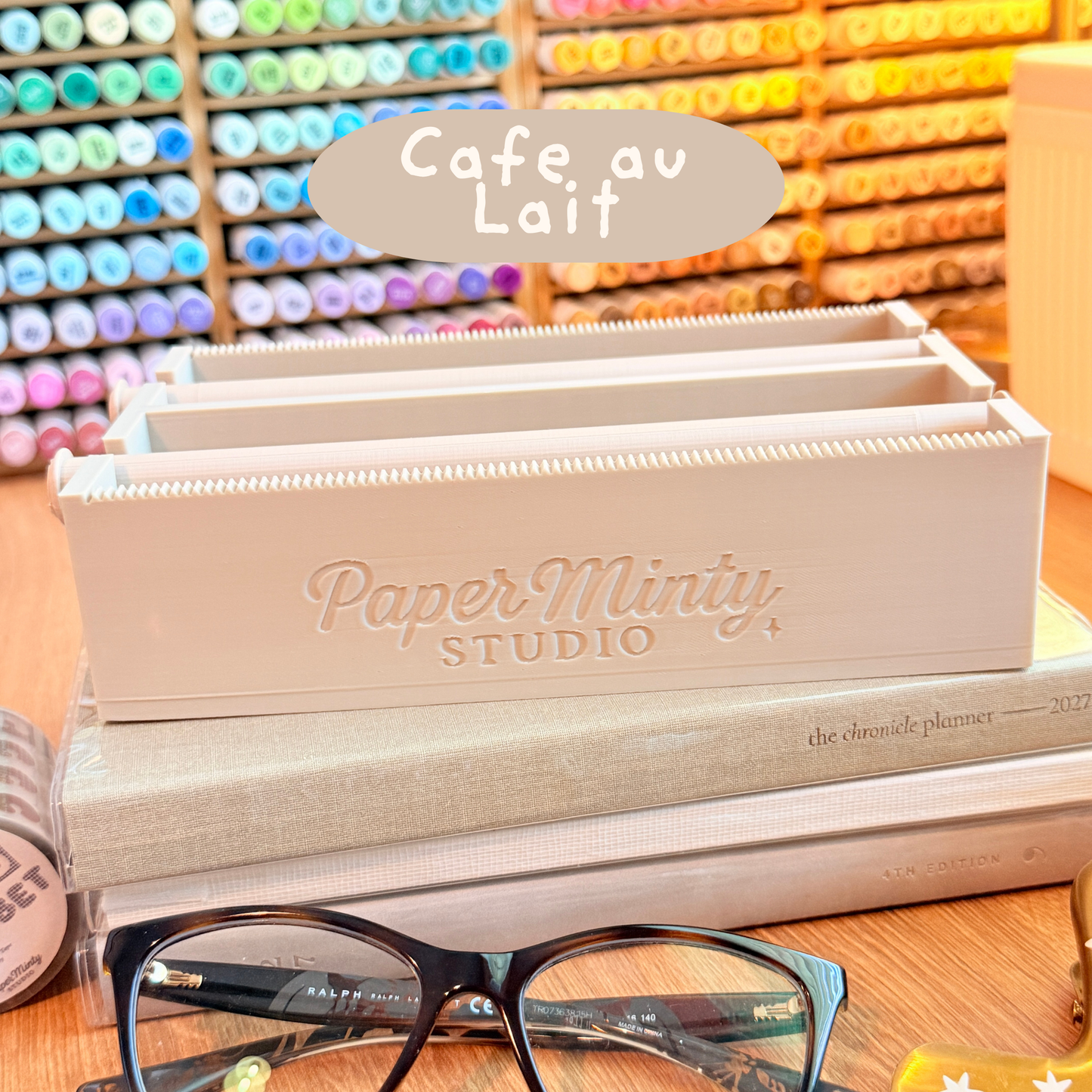 Paper Minty Studio Washi Box | Cozy Desk Organizer