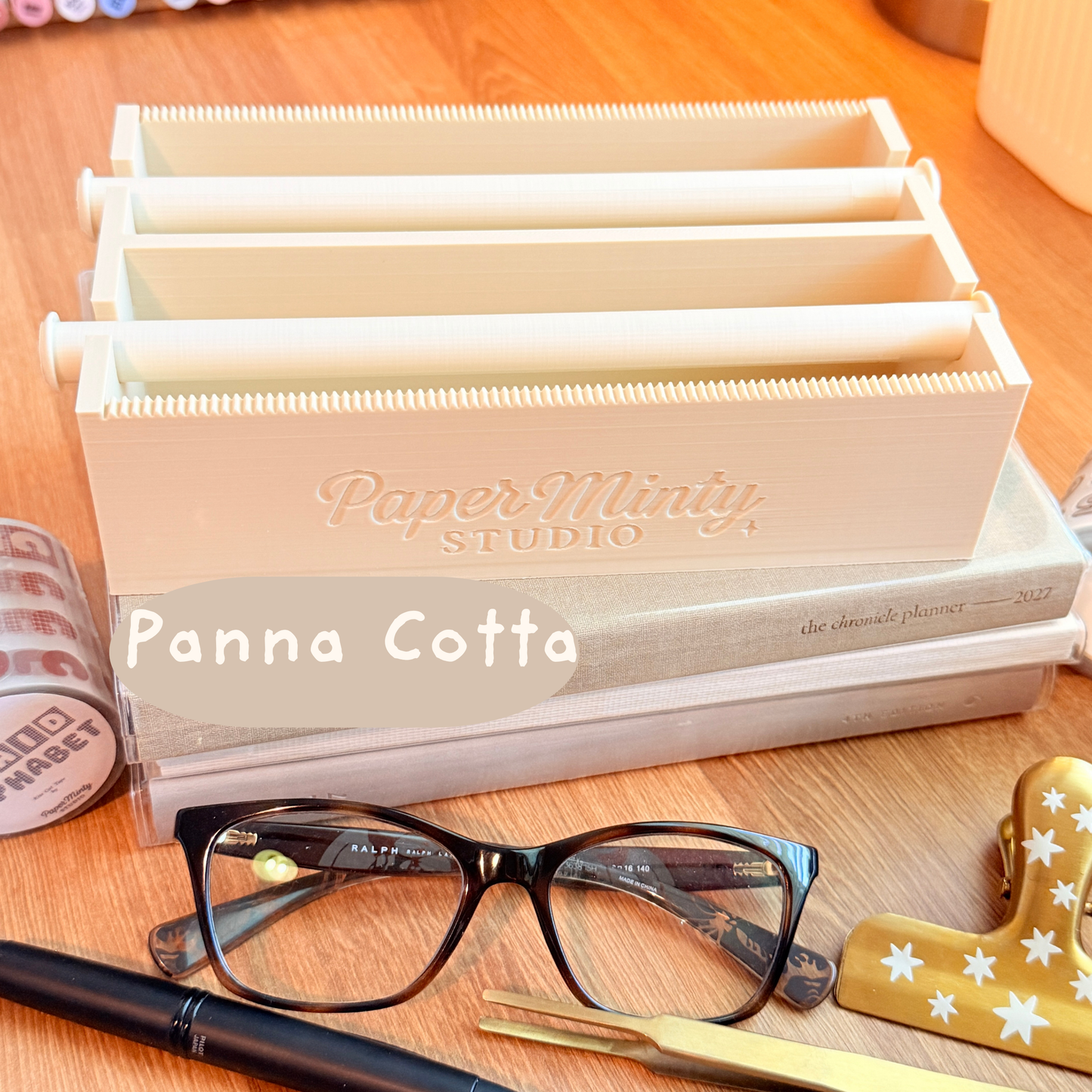 Paper Minty Studio Washi Box | Cozy Desk Organizer