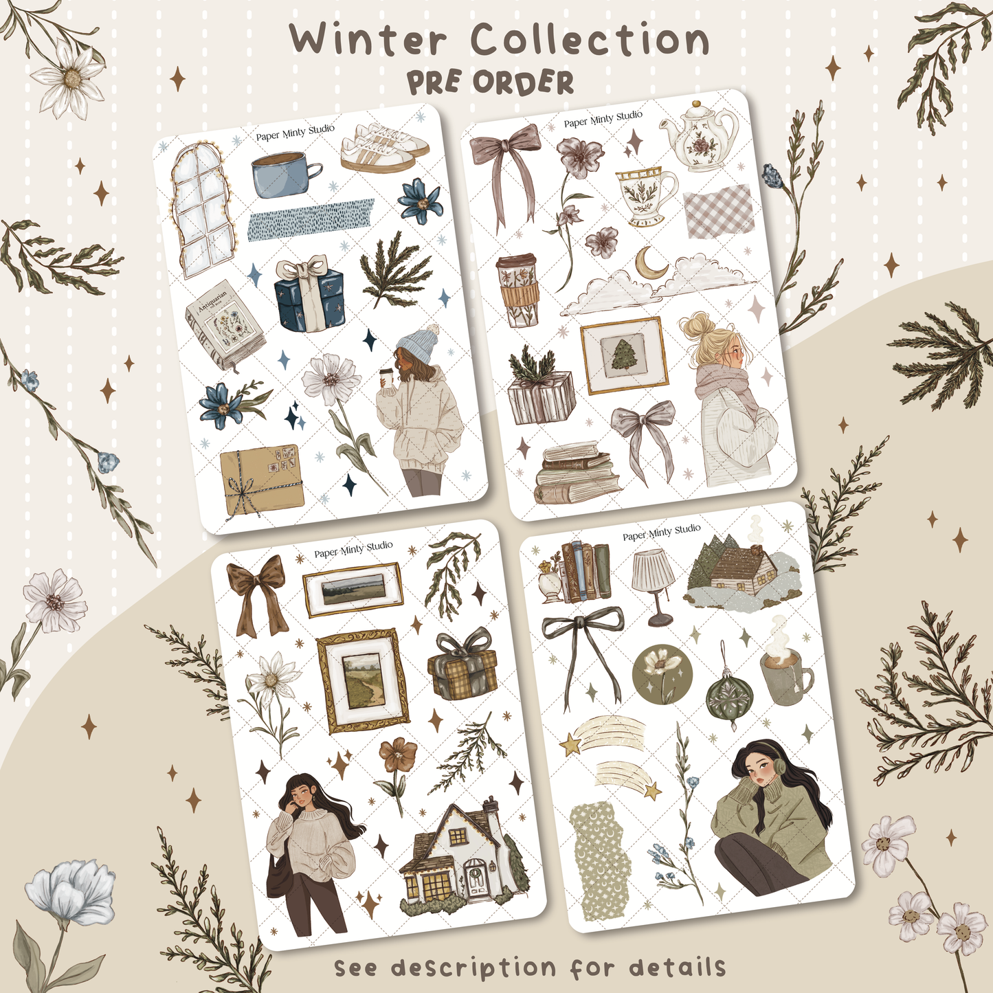 [PRE-ORDER] Winter Sticker Collection