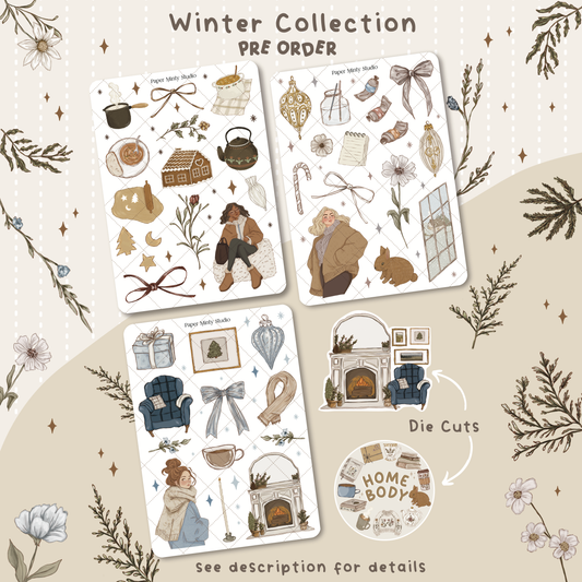 [PRE-ORDER] Winter Sticker Collection