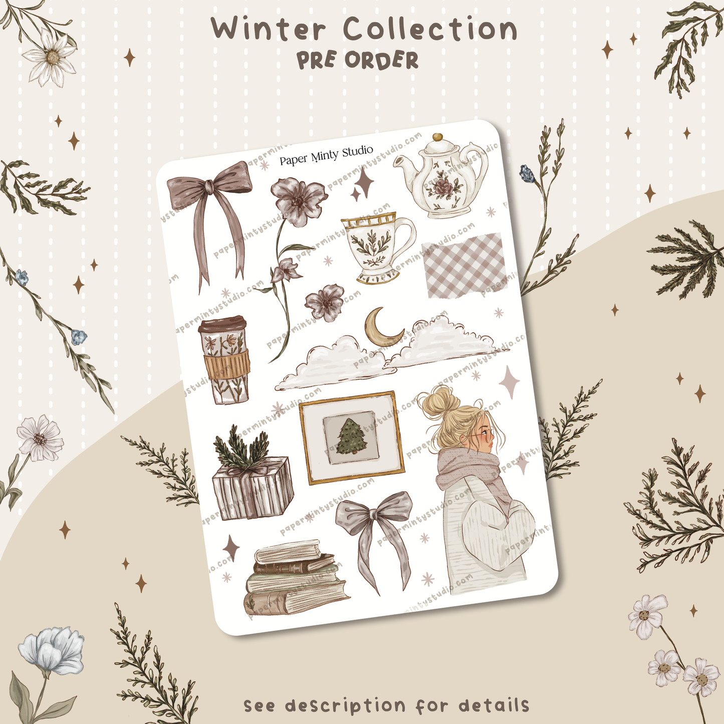 [PRE-ORDER] Winter Sticker Collection