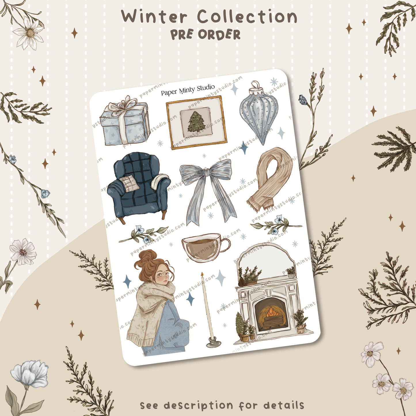 [PRE-ORDER] Winter Sticker Collection